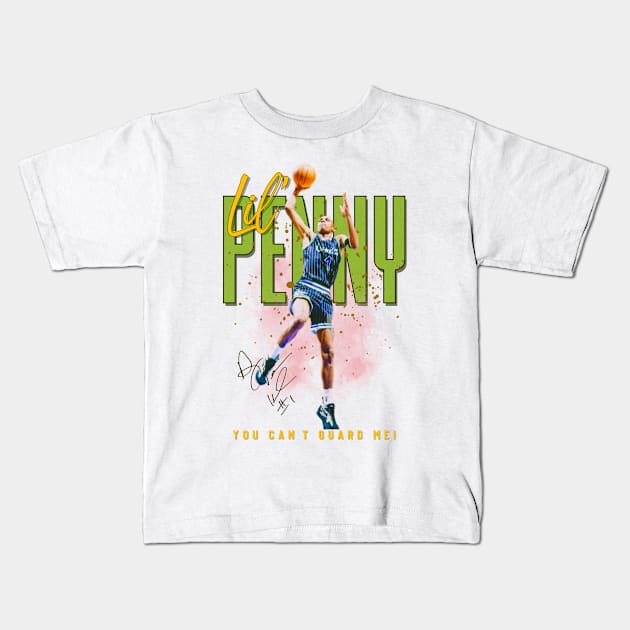 Lil' Penny Aesthetic Tribute 〶 Kids T-Shirt by Terahertz'Cloth